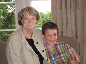 Maggie Smith and Evan