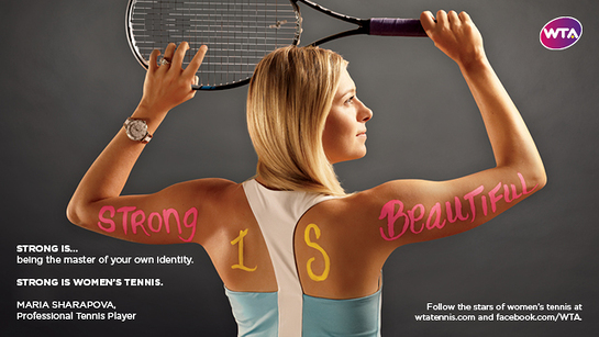 Maria Sharapova Strong Is Beautiful