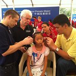 Yao Ming Helps Hearing Impaired Children In China