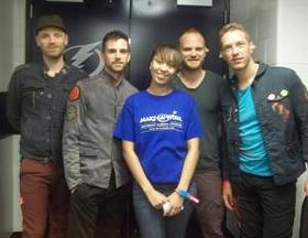 Amber With Coldplay