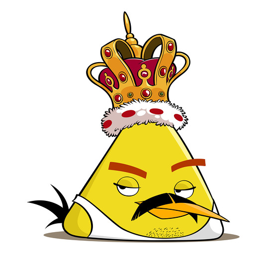 Freddie Mercury as an Angry Bird