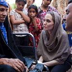Angelina Jolie Visits Syrian Refugees In Iraq