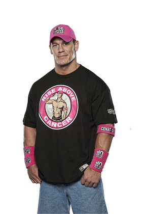 WWE Superstar John Cena Supports Susan G. Komen for the Cure