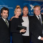 Sting And Trudie Styler Awarded Green Oscar For Conservation Work