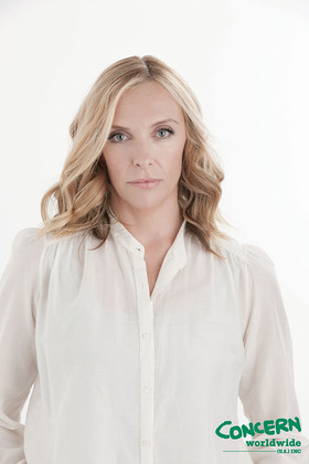 Award-winning actress Toni Collette has joined the fight against extreme hunger with Concern Worldwide US