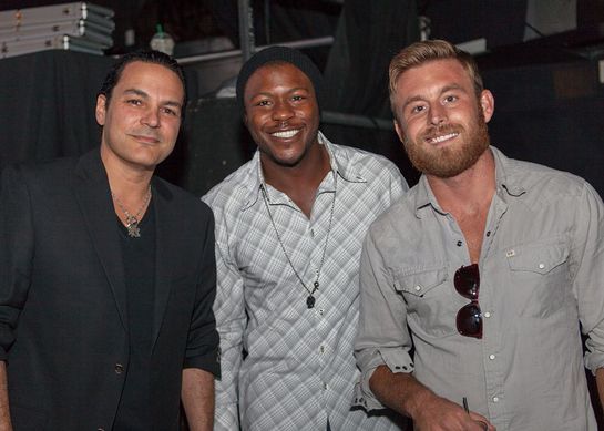 Fred Coury, Edwin Hodge and Justin Hopkins Fred Coury, Edwin Hodge and Justin Hopkins