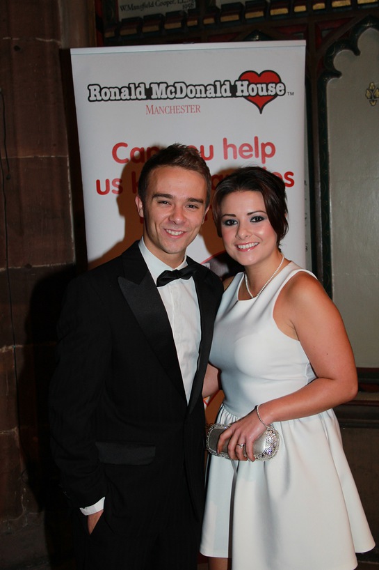 Jack P Shepherd who plays David Platt with girlfriend Lauren Shipley