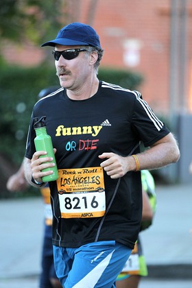 Will Ferrell Runs Half Marathon For ASPCA Will Ferrell Runs Half Marathon For ASPCA