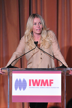 Chelsea Handler at IWMF Courage in Journalism Awards