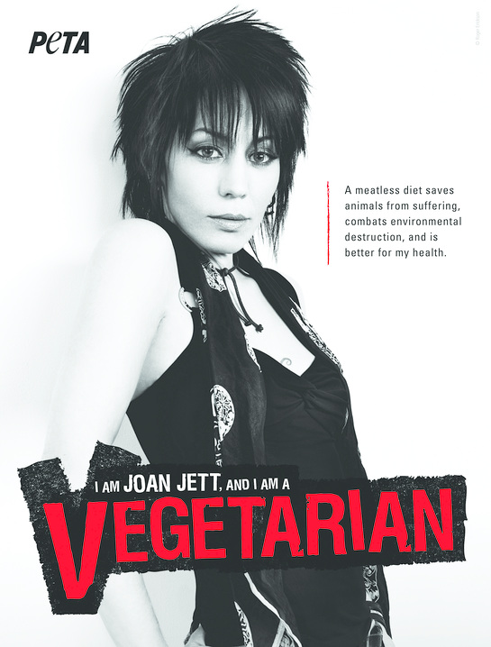 Joan Jett's New PETA Ad