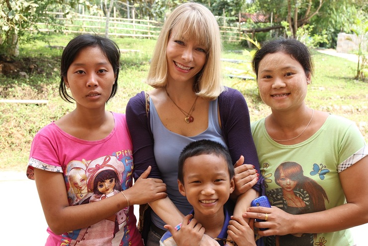 Stephanie Drapeau In Thailand