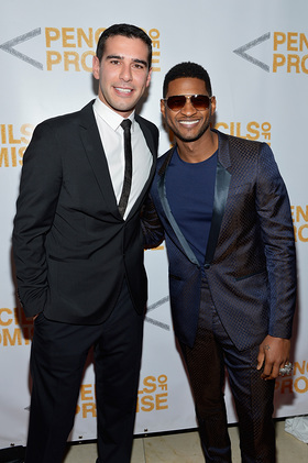 Adam Braun and Usher