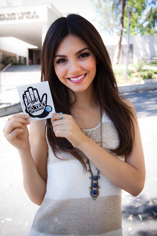 Victoria Justice Fronts PSA