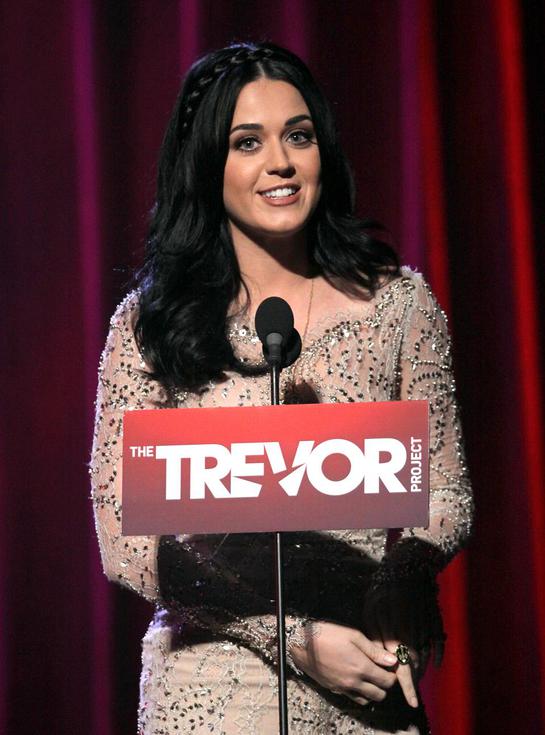 Katy Perry Honored At Trevor Live