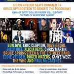 Bruce Springsteen Donates 12.12.12 Tickets To Charity Auction