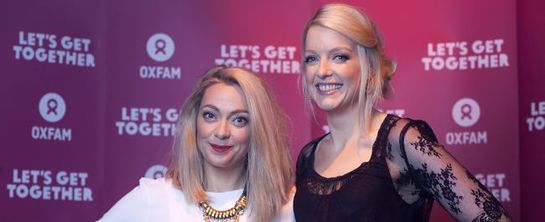 Cherry Healey and Lauren Laverne