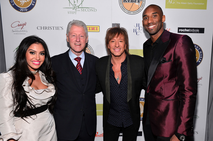 Richie Sambora joined President Bill Clinton and Kobe and Vanessa Bryant at the grand opening of STEP UP ON VINE on Monday, January 14, 2013 in Los Angeles.