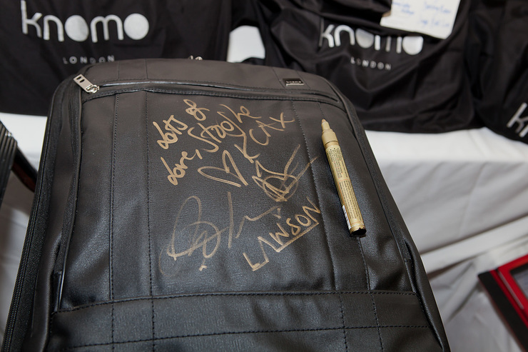 Celebrity-signed Knomo Suitcase
