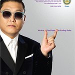 Psy Supports Polio Campaign