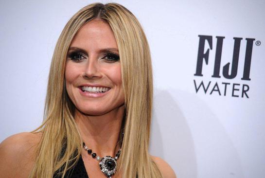 Heidi Klum Attends amfAR Gala