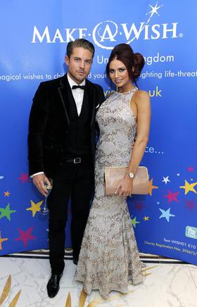 Amy Childs with boyfriend David Peters