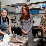 Duchess Of Cambridge Shows Off Baby Bump During Charity Visit