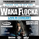 Waka Flocka To Host Hurricane Sandy Charity Concert