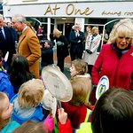 Prince Charles Visits Flood Victims In Devon