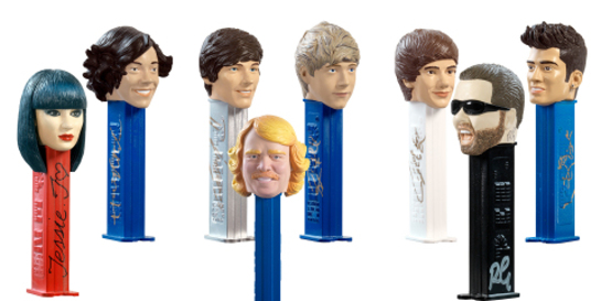 Celebrity Charity Pez-Heads