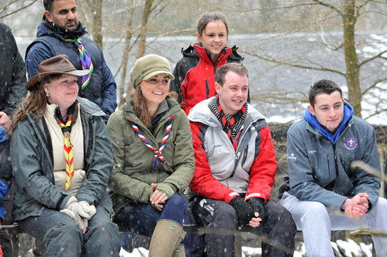 Duchess Of Cambridge At Scout Camp