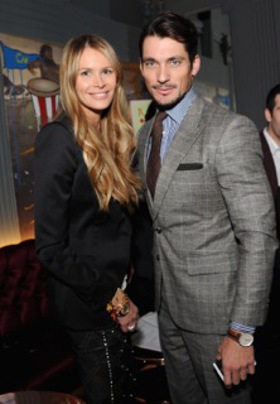 Elle Macpherson and David Gandy