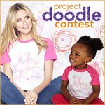 Heidi Klum Launches Project Doodle Contest