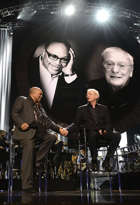 Quincy Jones and Sir Michael Caine at Keep Memory Alive's Power of Love Gala 