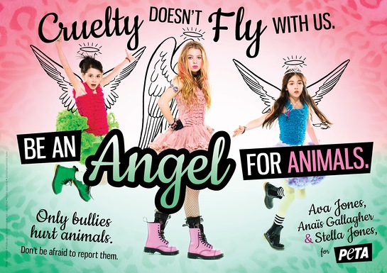13-year-old Anais Gallagher, 10-year-old Stella Jones and 8-year-old Ava Jones 13-year-old Anais Gallagher, 10-year-old Stella Jones and 8-year-old Ava Jones