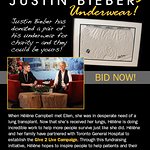 Bid On Justin Bieber's Underwear For Charity