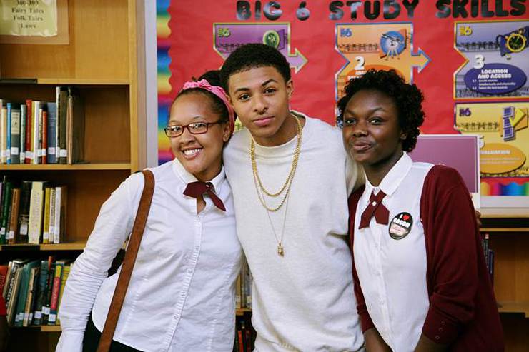 Diggy meets the students