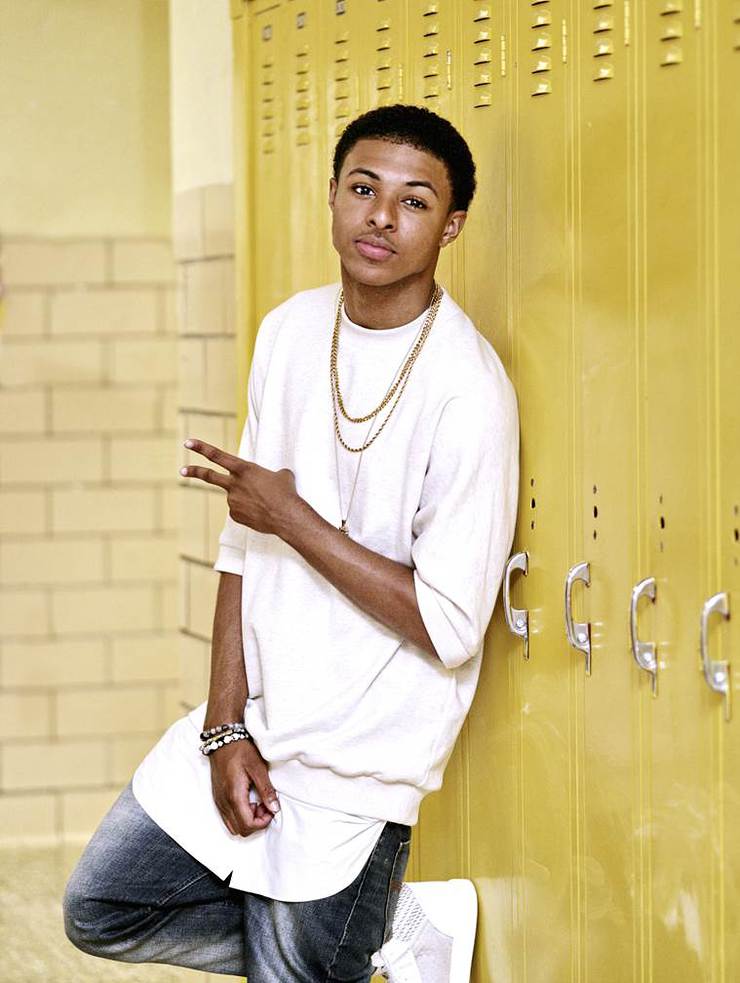 Diggy Simmons as Principal for the Day