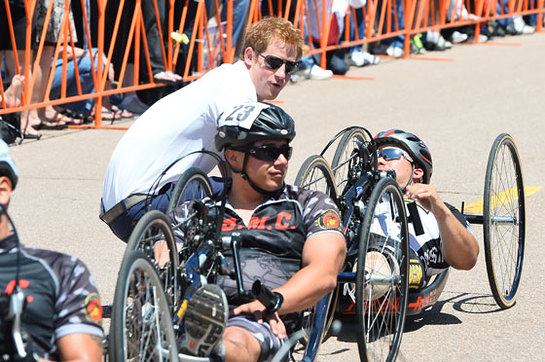 Prince Harry at America's Warriors Games