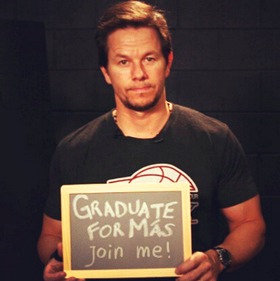 Mark Wahlberg - Graduate for Mas