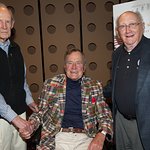 George H.W. Bush Hosts Screening Of Honor Flight