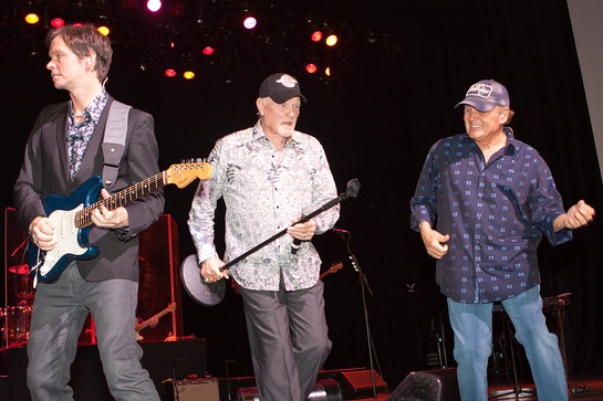 Scott Totten, Mike Love and Bruce Johnston