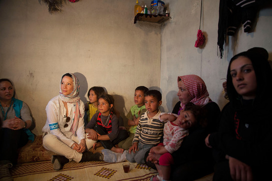 Lucy Liu Visits Lebanon to Shine Spotlight on Plight of Syrian Refugee Children
