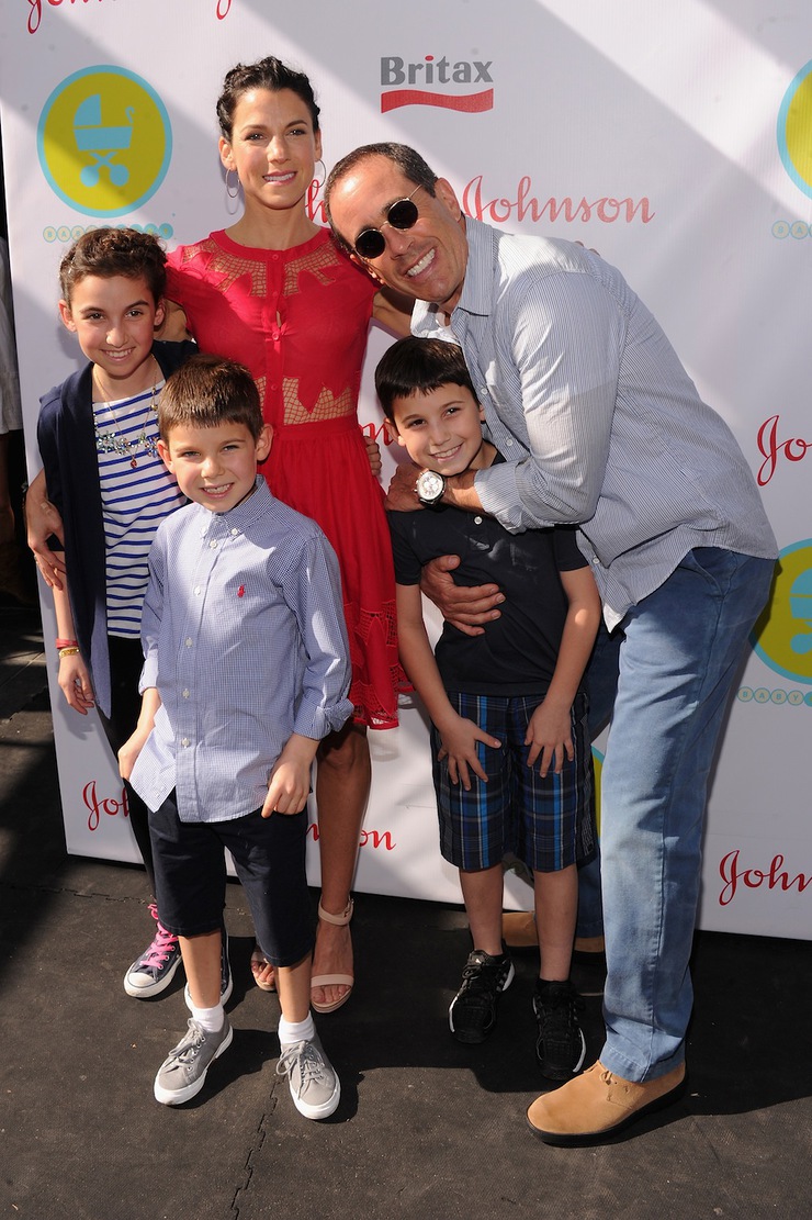 Jessica and Jerry Seinfeld at Baby Buggy Bedtime Bash sponsored by Johnson&Johnson and Britax/Bob
