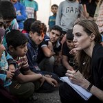 Angelina Jolie Visits Syrian Border For World Refugee Day