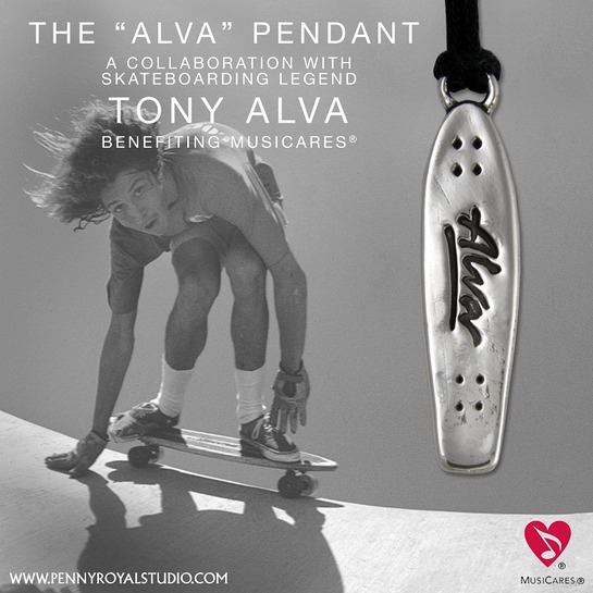 Tony Alva Pendant Benefits MusiCares