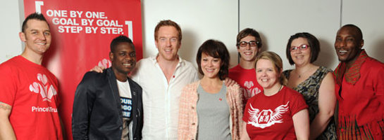 Damian Lewis and Helen McCrory Visit Prince's Trust