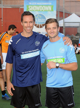 Steve Nash and Robbie Rogers