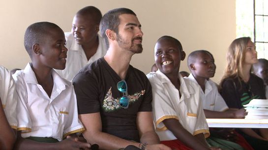 Joe Jonas in Kenya