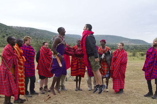 Joe Jonas - Maasai Warrior Training