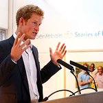 Prince Harry Visits Charity Photo Exhibition